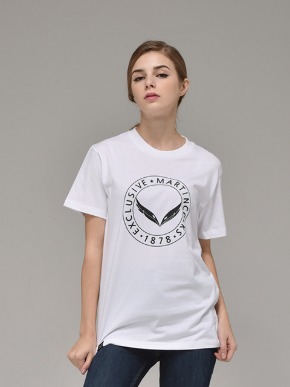 마틴콕스 뉴엠블럼 로고 티셔츠 RTS-C-7-WHITE