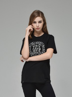 마틴콕스 뉴엠블럼 로고 티셔츠 RTS-C-6-BLACK