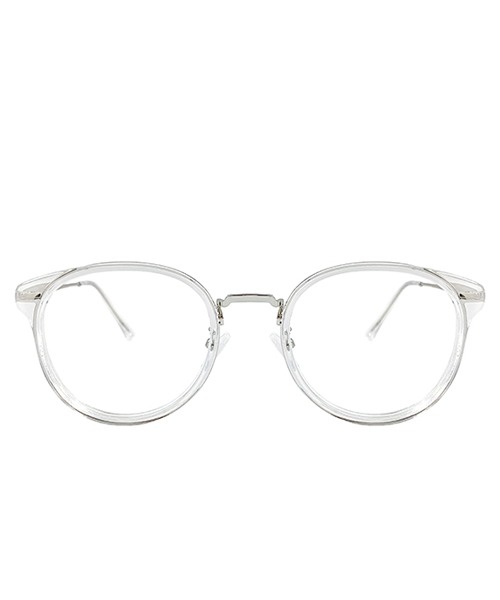 MC5258 Glasses 3color 블랙 / 투명 / 투명피치 +package goods gift