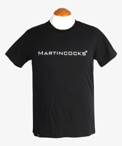 마틴콕스 뉴엠블럼 로고 티셔츠 RTS-C-1-BLACK